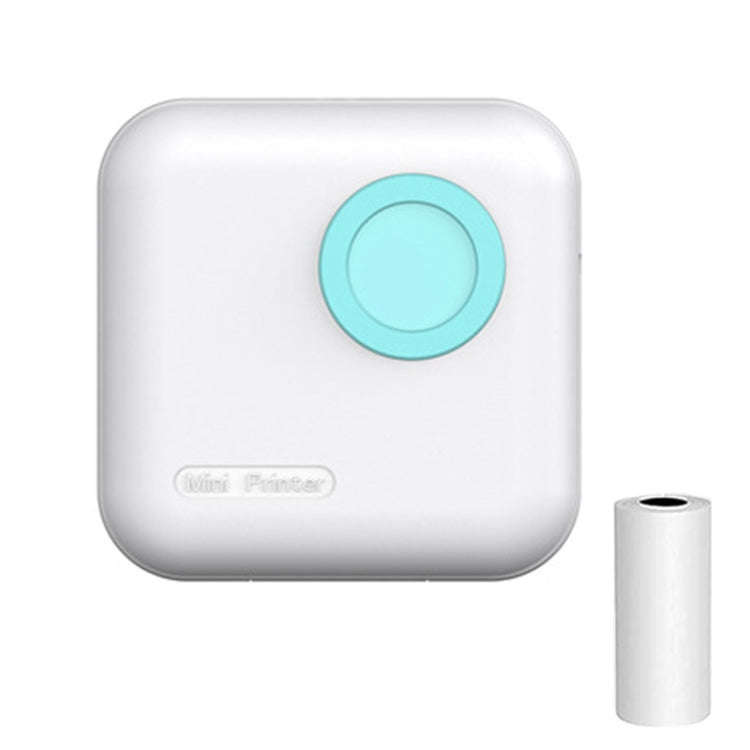 M2 Small Portable Wireless Thermal Photo Printer Student Error Question Label Printer(Blue)