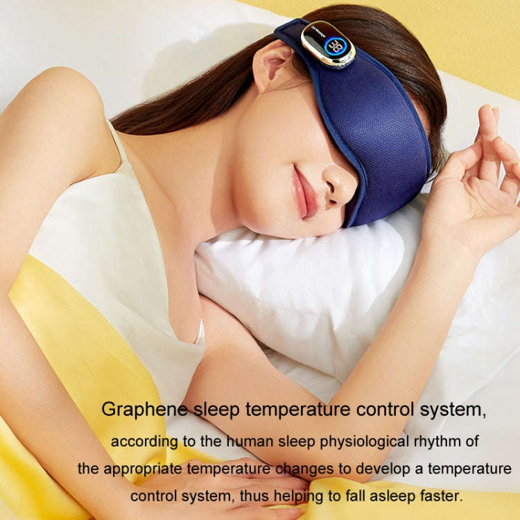 Heating Eye Massager Electrical Smart Graphene Flexible Hot Compress Relieve Fatigue Cloud Sense ...