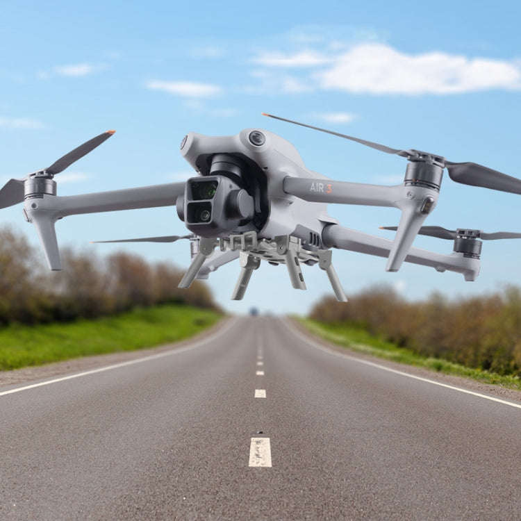 For DJI Air 3 Heightened Landing Gear Body Protection Fall and Crash Proof Folding Extension Kick...