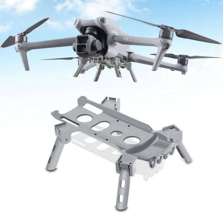 For DJI Air 3 Heightened Landing Gear Body Protection Fall and Crash Proof Folding Extension Kick...