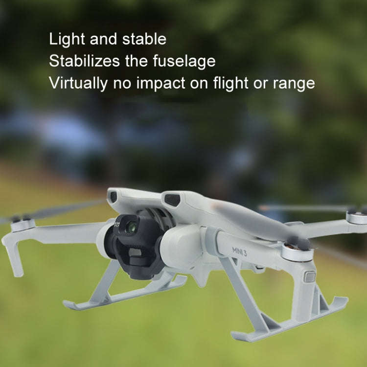 For DJI Mini 3 / Mini 3 Pro 1pair Height Increase Kickstand Landing Gear Propeller Protective Cover