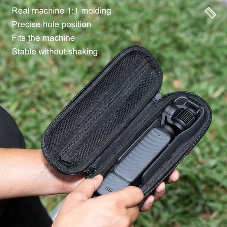 For DJI Osmo Pocket 3 XFJI Storage Box Waterproof Drop-proof Mini Body Handbag Accessories(Dark G...