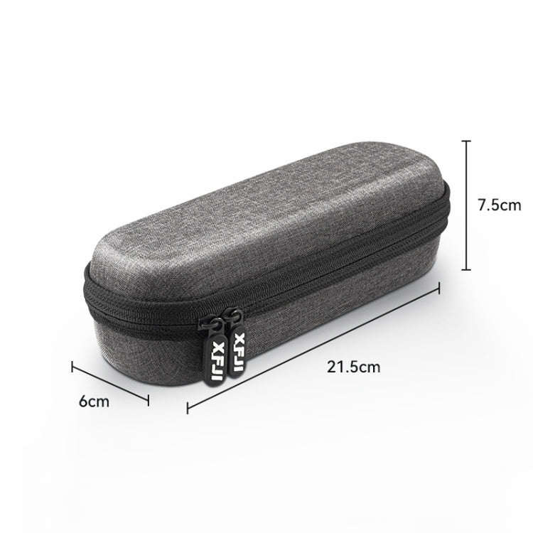 For DJI Osmo Pocket 3 XFJI Storage Box Waterproof Drop-proof Mini Body Handbag Accessories(Dark G...