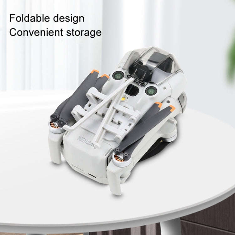 For DJI Mini 4 Pro Landing Gear Base Gimbal Protector Folding Booster Kickstand