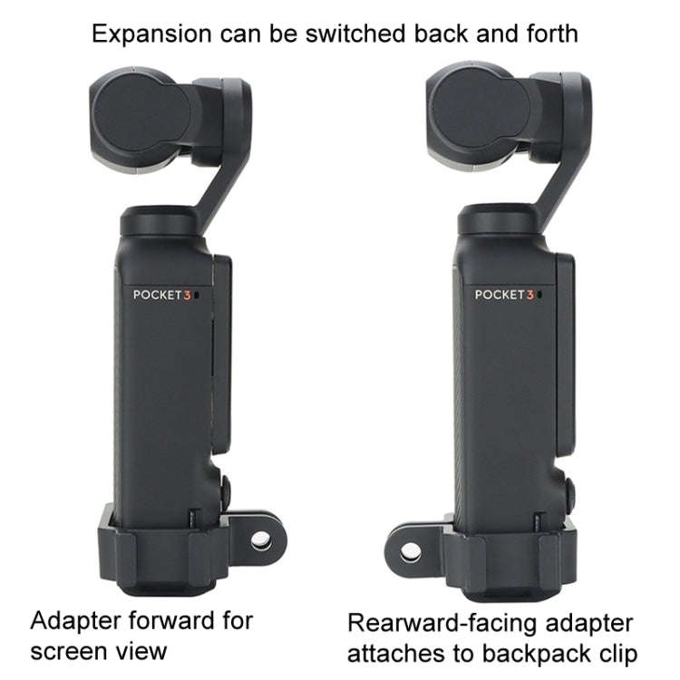 For DJI OSMO Pocket 3 Expansion Bracket Adapter Gimbal Camera Mounting Bracket Accessories, Style...