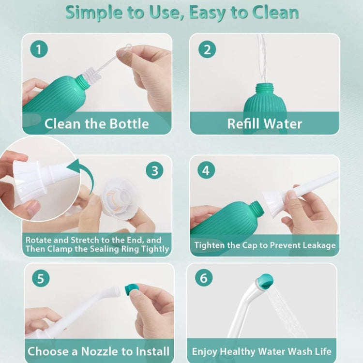 500ml Portable Feminine Washing Instrument Handheld Sanitary Wash Bottle For Pregnant Women, Mode...