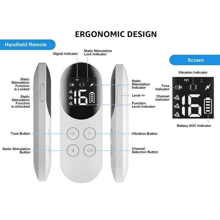 Pet Dog Training Anti-barking Collar Smart Remote Control(Random Color Delivery)