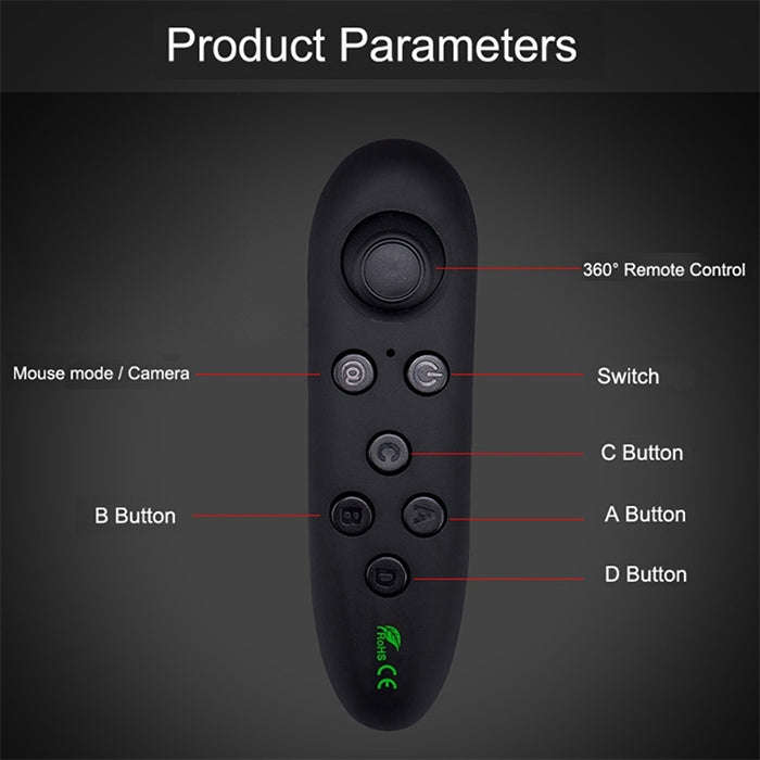 VRPARK Virtual Reality 3D VR Glasses Gamepad Game Joystick Bluetooth Remote Controller for iPhone...