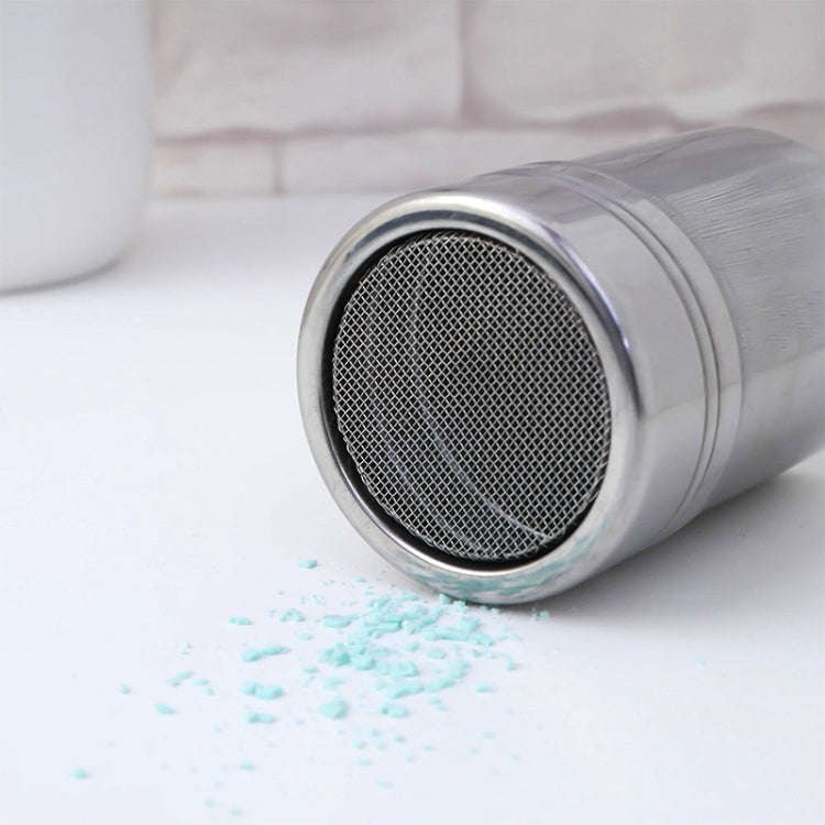 Stainless Steel 304 Dusting Powder Condiment Tank Fine Mesh Barrel Cocoa Powder Household Kitchen...