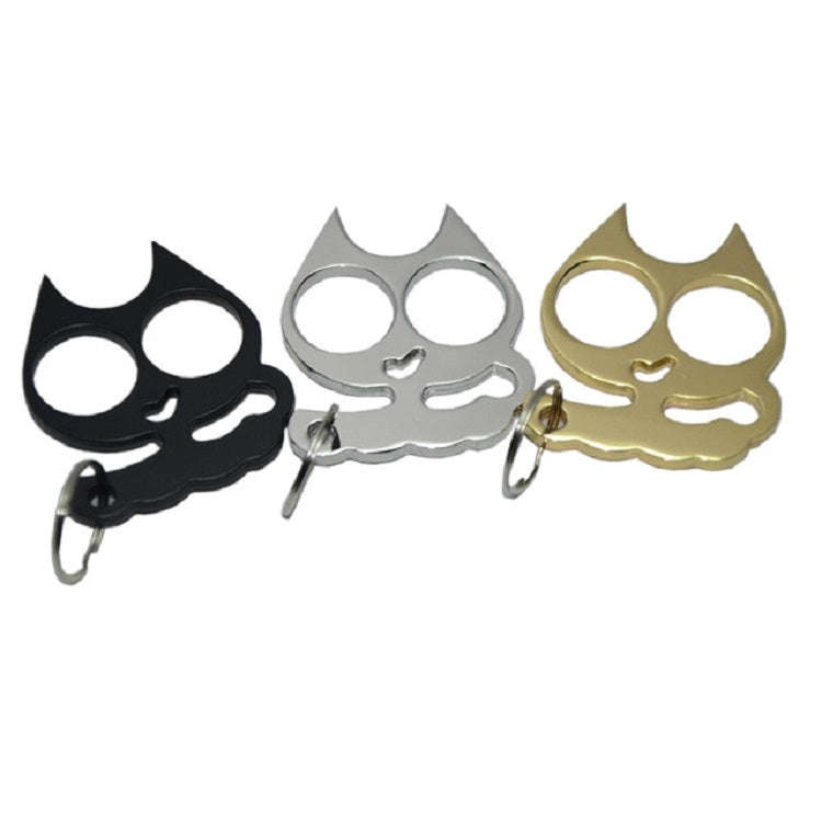 5 PCS Kitty Outdoor Metal Self-defense Keychain Outdoor Self-defense Window Breaking Tool, Size:0...
