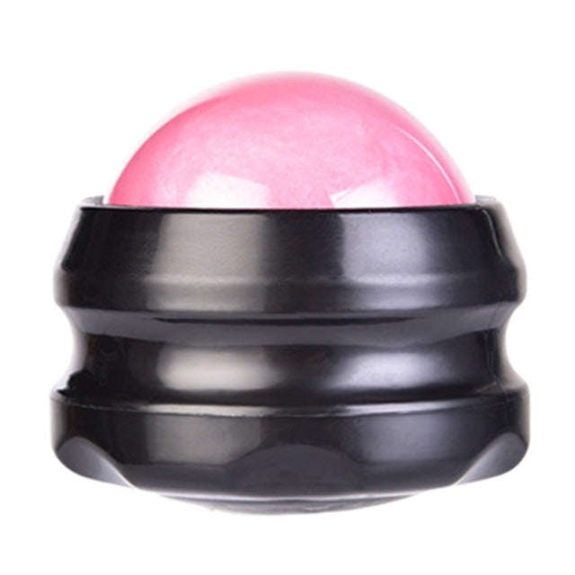 Body Therapy Foot Back Waist Hip Relaxer Massage Roller Ball(Pink)