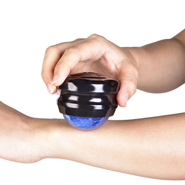 Body Therapy Foot Back Waist Hip Relaxer Massage Roller Ball(Blue)