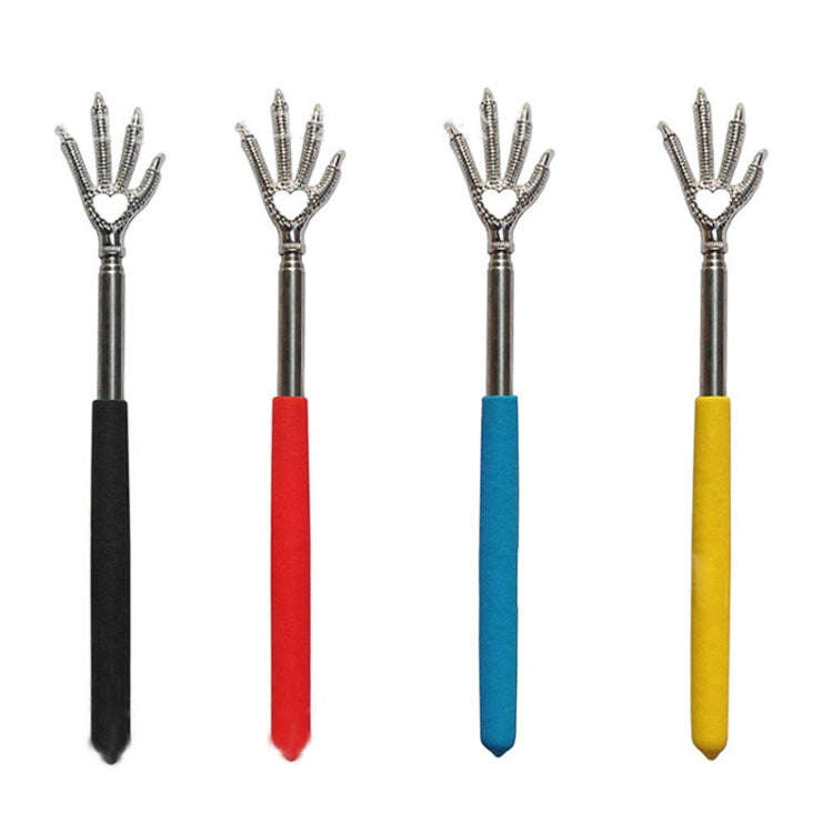 Practical Handy Stainless Telescopic Pocket Scratching Massage Kit Bear claw back scratcher(Color...
