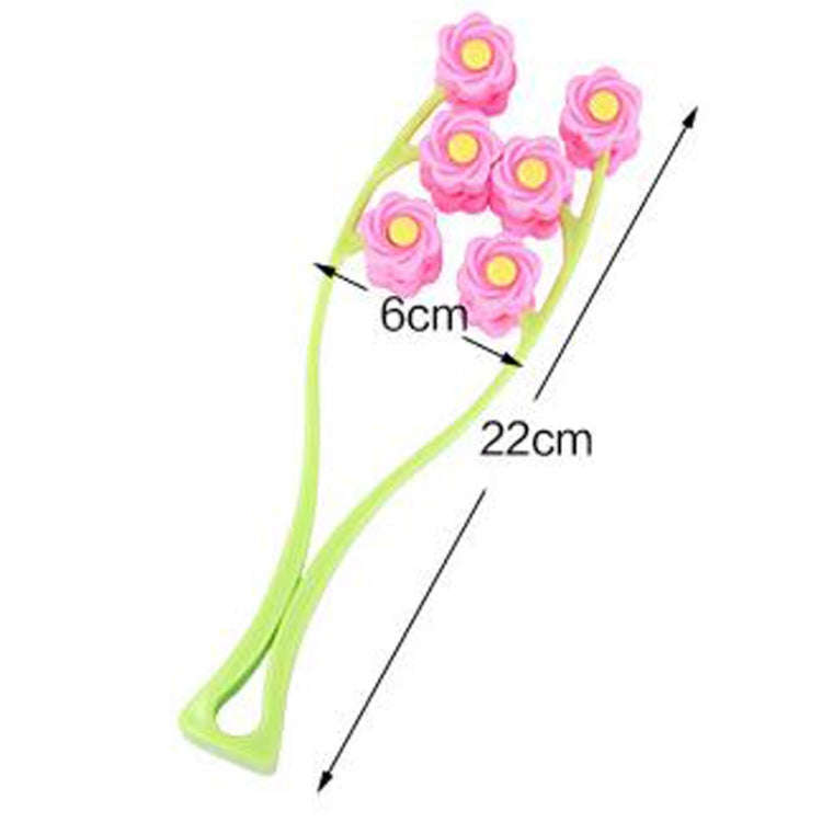 Manual Roller Face Massager Face Beauty Instrument Facial Double Chin Tool(Pink)
