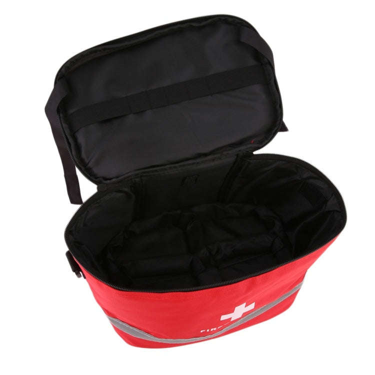 Outdoor First Aid Kit Sports Camping Bag Home Emergency Survival Package(Red)