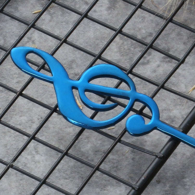 Creative Musical Note Spoon Coffee Stirring Scoop Stainless Steel Titanium Music Bar Spoon Gift S...