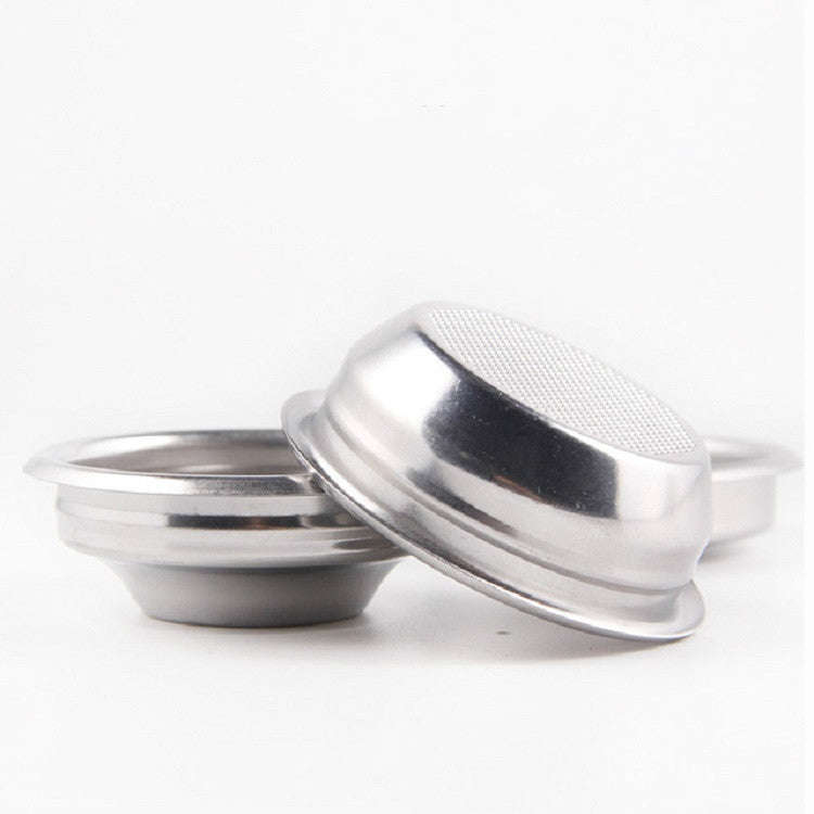 Semi-automatic Coffee Machine Stainless Steel Powder Bowl Brewing Head Filter Bottomless Handle F...
