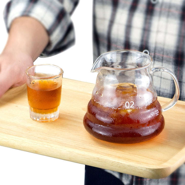 Heat-resistant Hand-made Coffee Glass Pot Cloud Coffee Sharing Pot, Specification:350ml Glass Pot