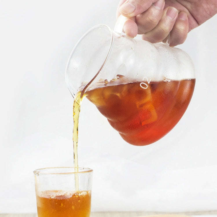 Heat-resistant Hand-made Coffee Glass Pot Cloud Coffee Sharing Pot, Specification:450ml Glass Pot