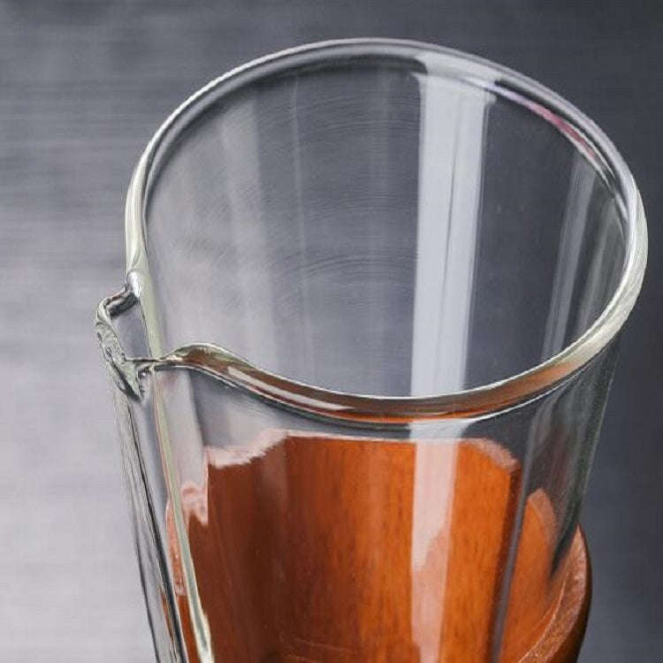 Heat Resistant Glass Coffee Pot Convenient Hand Made Pot, Specification:600ml Coffee Pot