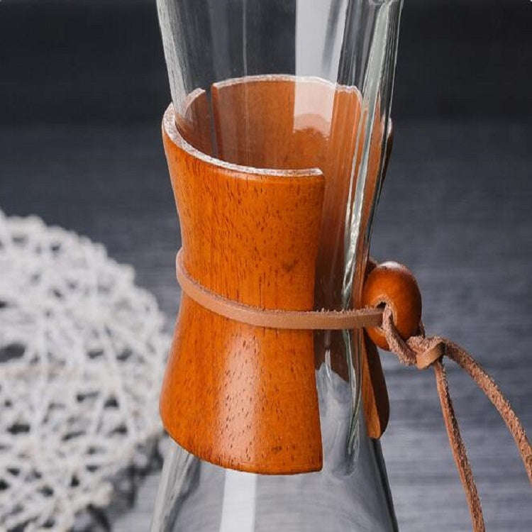 Heat Resistant Glass Coffee Pot Convenient Hand Made Pot, Specification:600ml Coffee Pot with Str...