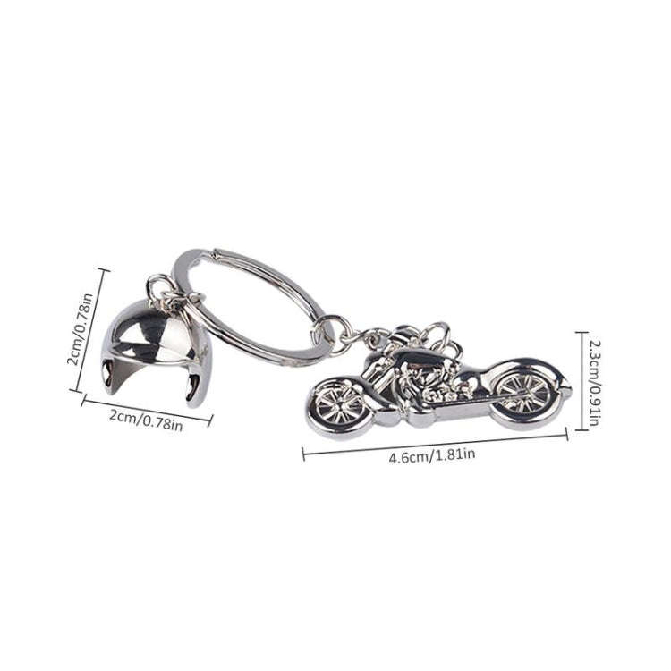 Classic 3D Simulation Model Of Motorcycle Motorcycle Helmet Charms Creation Alloy Key Chain Key H...