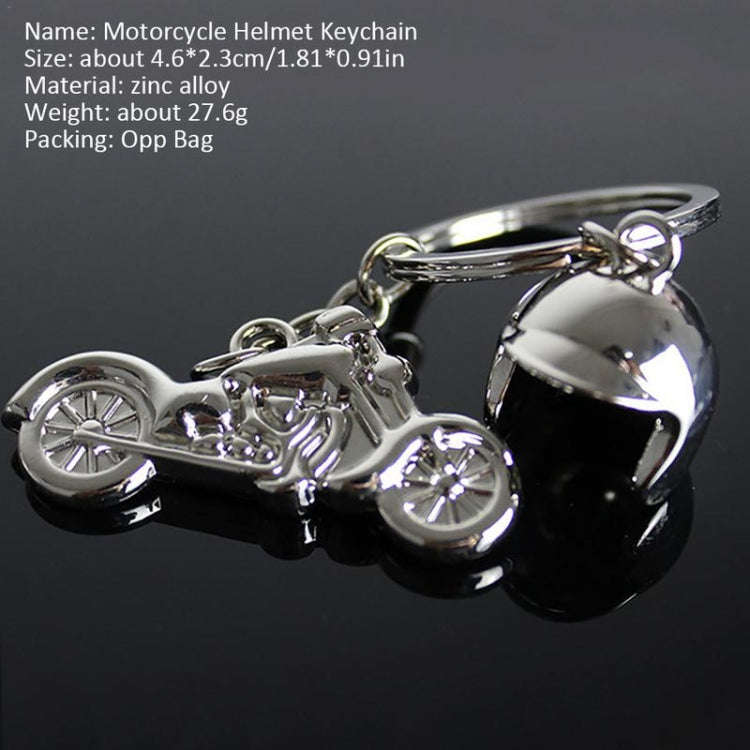 Classic 3D Simulation Model Of Motorcycle Motorcycle Helmet Charms Creation Alloy Key Chain Key H...