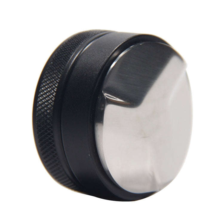 Macaron Stainless Steel Coffee Powder Flat Powder Filling Device, Specification:Three Pulp(Black)