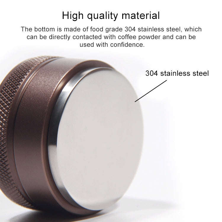 Macaron Stainless Steel Coffee Powder Flat Powder Filling Device, Specification:Three Pulp(Black)