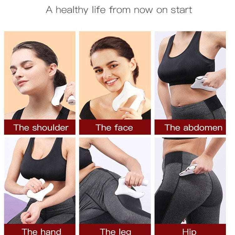 KITLNNO Electric Cervical Spine Meridian Dredge Fascia Knife Massage Instrument Intelligent Scrap...