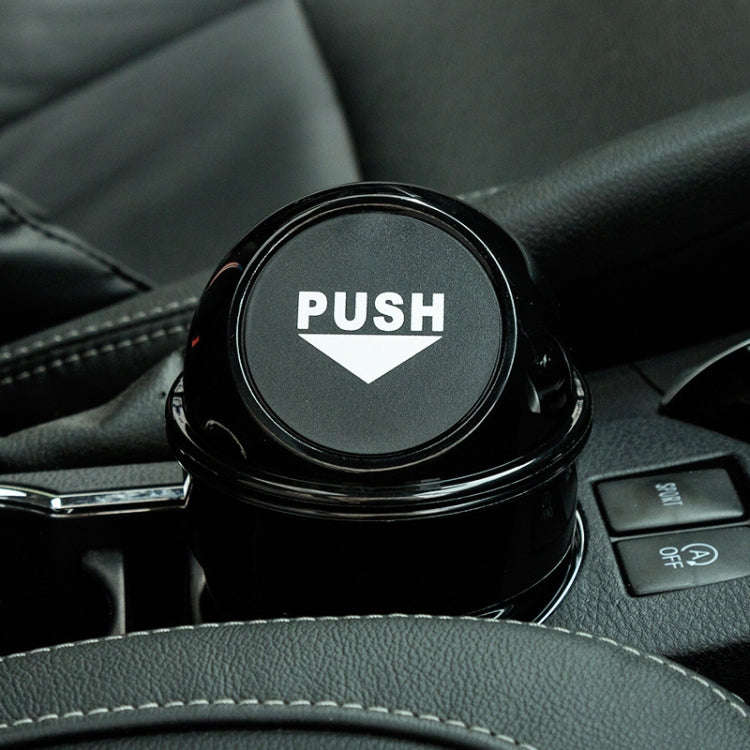 Universal Car Trash Bin Car Garbage Can Rubbish Dust Case Holder Bin Automobile Storage Bucket(Bl...