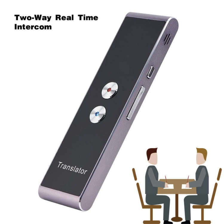 T8+ Portable Smart Voice Translator Smart Business Travel Real Time AI Translator Translation Mac...