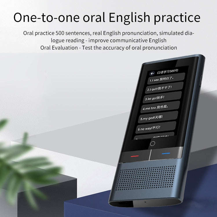 Z6 4G Version 3.1 inch Screen Smart Voice Translator for Business Travel 1GB+16GB Support 138 Lan...