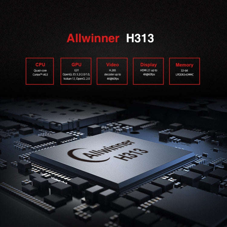X96 S400 Android 10.0 Mini TV Stick, Allwinner H313 Quad Core ARM Cortex A53, 1GB + 8GB, Support ...