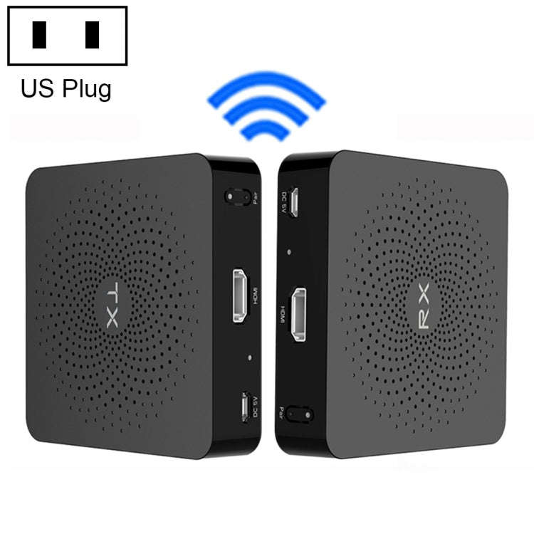 Measy W2H 60GHz 1080P Ultra HD Wireless Transmission Kit, Transmission Distance: 30m, US Plug