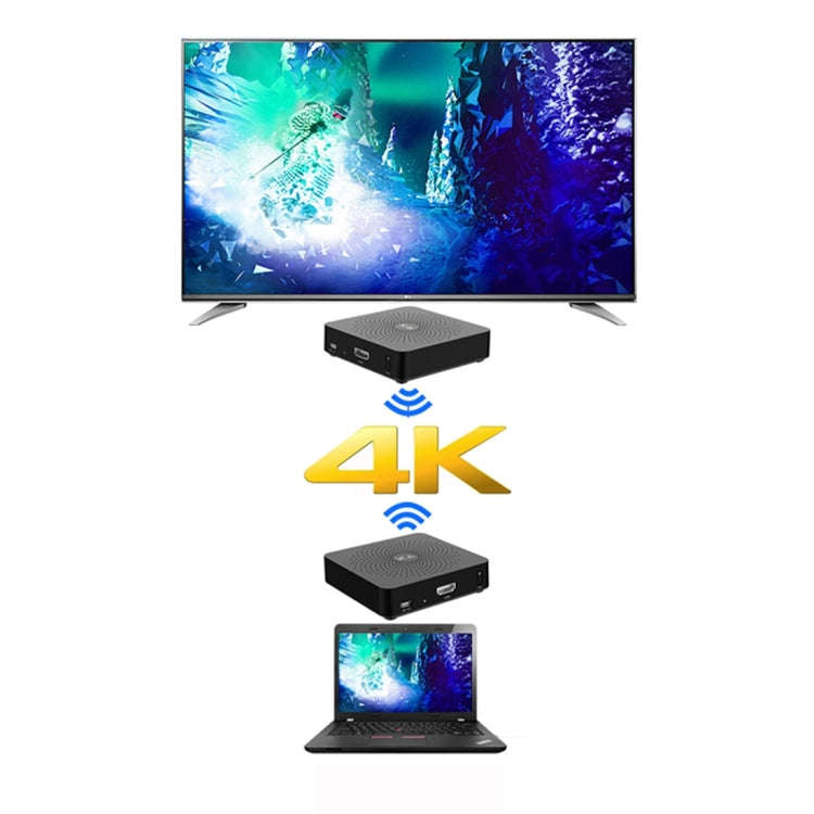 Measy W2H 60GHz 1080P Ultra HD Wireless Transmission Kit, Transmission Distance: 30m, EU Plug