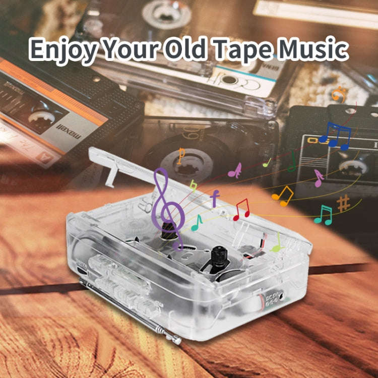Portable Cassette Player Tape Player AM / FM Radio Receiver