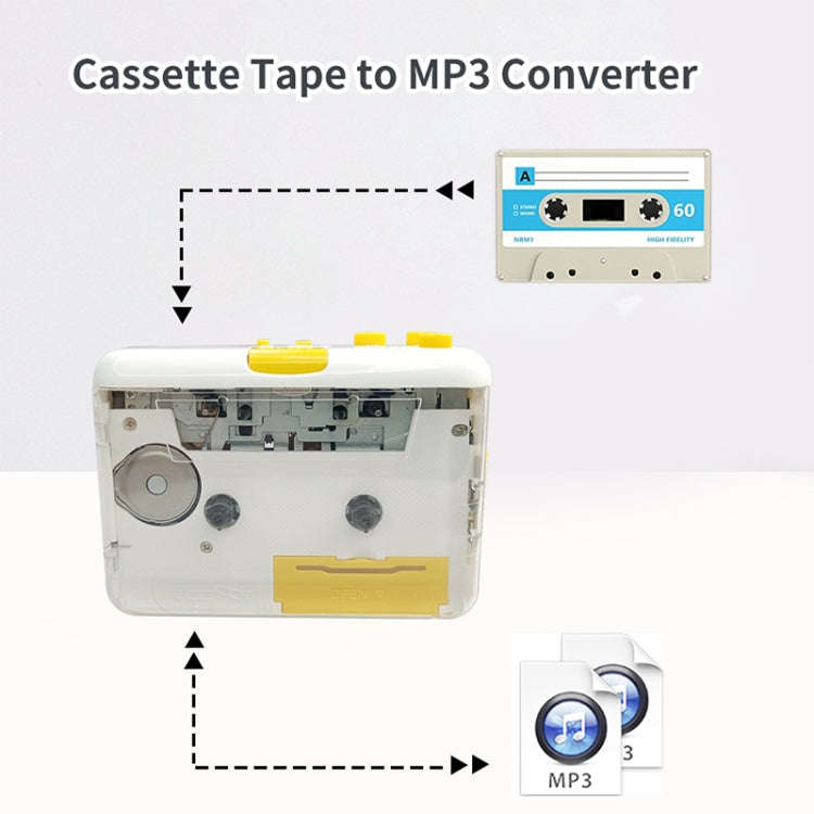 YY700 OTG Cassette Player Tape To MP3 Converter