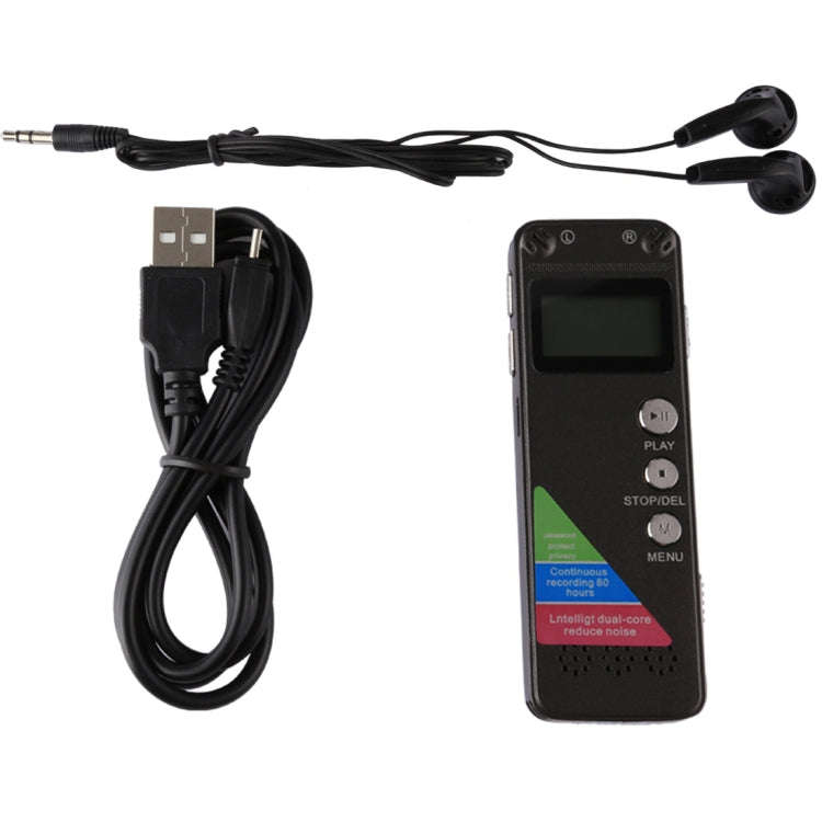 VM31 Portable Audio Voice Recorder, 8GB, Support Music Playback