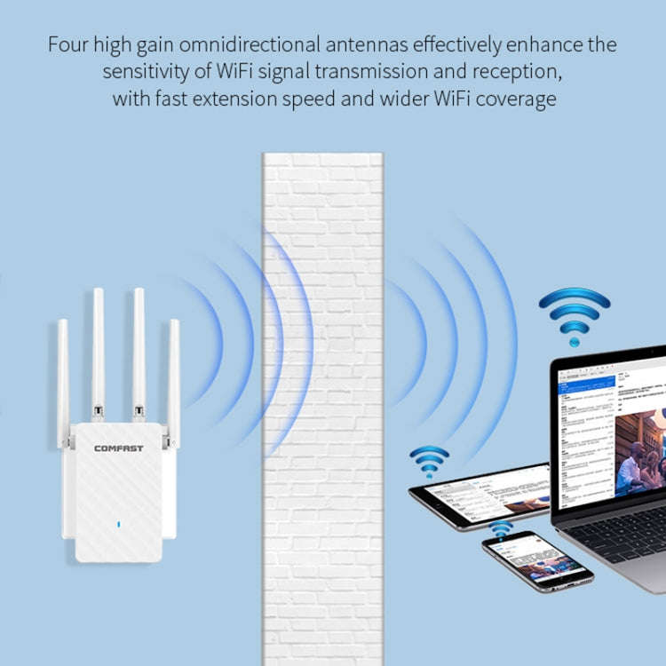 COMFAST CF-WR306S 300Mbps Wireless WiFi Signal Amplifier