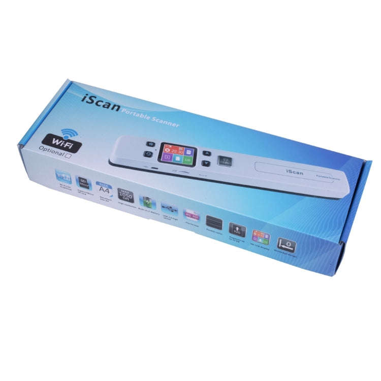 iScan02 WiFi Double Roller Mobile Document Portable Handheld Scanner with LED Display,  Support 1...