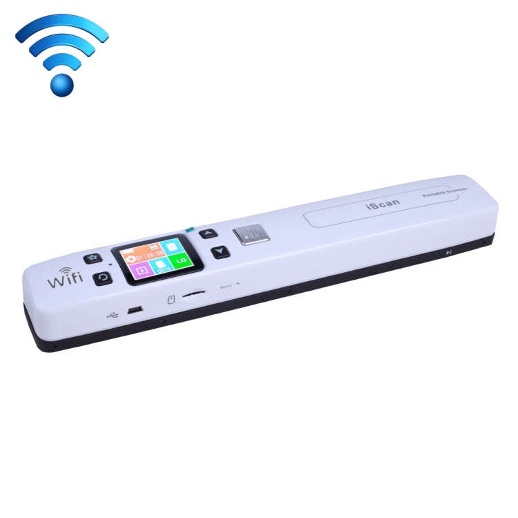 iScan02 WiFi Double Roller Mobile Document Portable Handheld Scanner with LED Display,  Support 1...