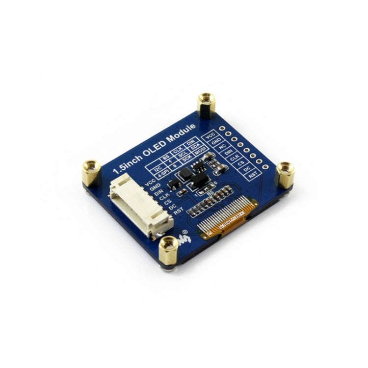 Waveshare General 1.5 inch 128x128 OLED Display Module, SPI/I2C interface