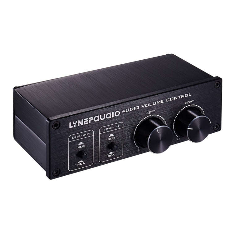 LINEPAUDIO A977 2 In 2 Out Switcher Full-balance Passive Preamp Active Speaker Double Sound Sourc...