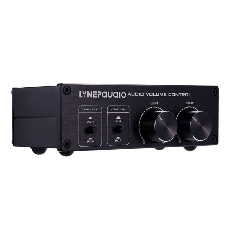 LINEPAUDIO A977 2 In 2 Out Switcher Full-balance Passive Preamp Active Speaker Double Sound Sourc...