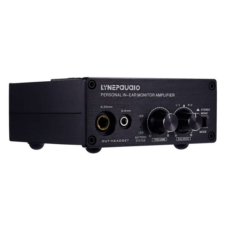 LINEPAUDIO B982 Power Amplifier Instrument Drummer Earphone Monitor Signal Amplifier, Dual XLR In...