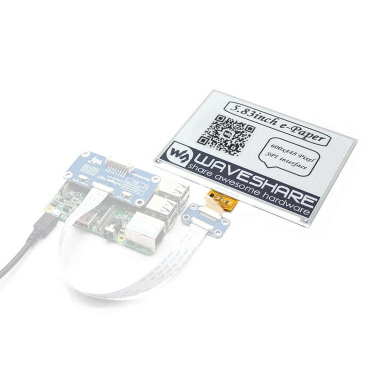 Waveshare 600x448, 5.83inch E-Ink raw display