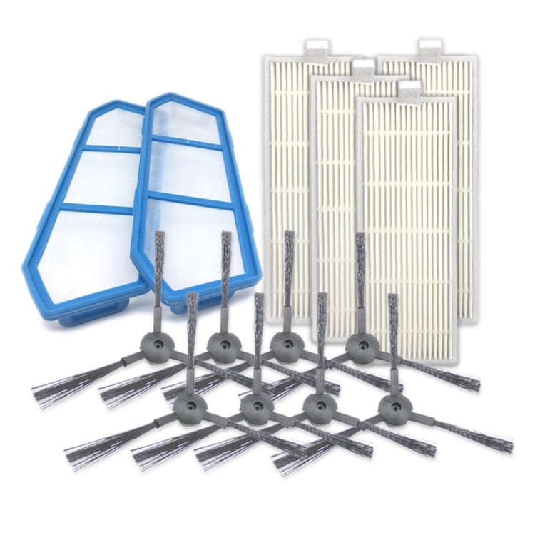 XI223 4 Pairs K614 Side Brush + 2 PCS I205 Initial Effect Filter + 4 PCS Filter I207 Kits for ILI...