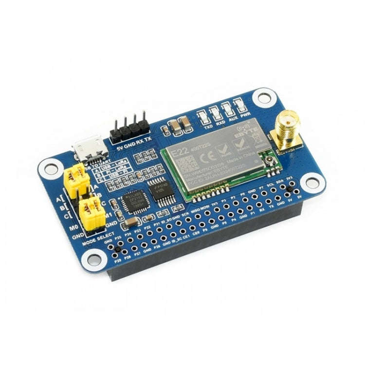 Waveshare SX1268 LoRa HAT 470MHz Frequency Band for Raspberry Pi, Applicable for China