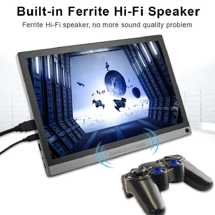 Waveshare 15.6 inch 1920x1080 Full HD Universal Portable IPS Touch Monitor, HD Port /Type-C